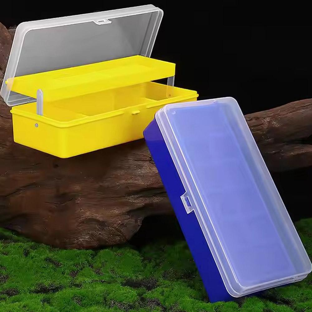 Portable Fishing Tackle Box Ba - đánh giá và giá Fishing Hook Size