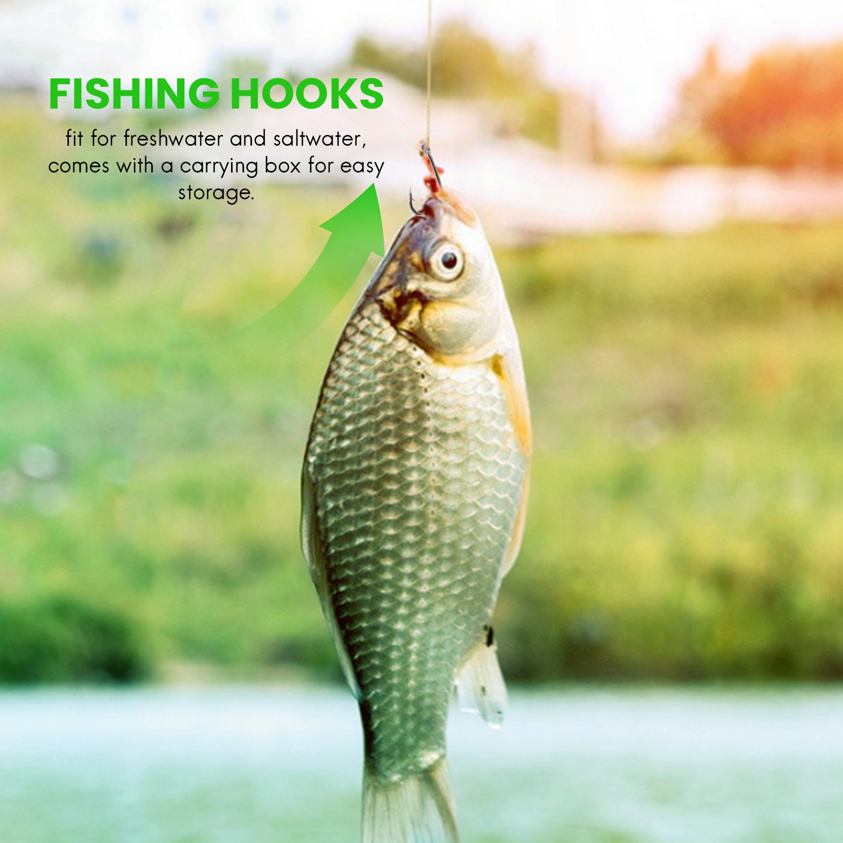 New arrival  500Pcs/Set Mixed  - đánh giá và giá Fishing Hook Size