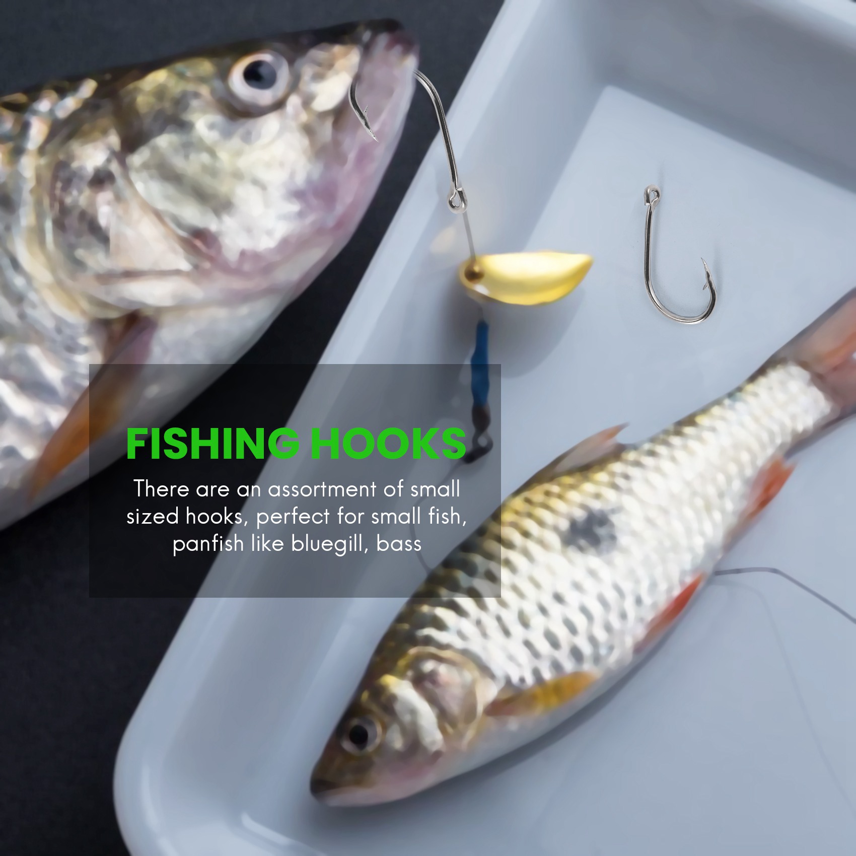 New arrival  500Pcs/Set Mixed  - đánh giá và giá Fishing Hook Size