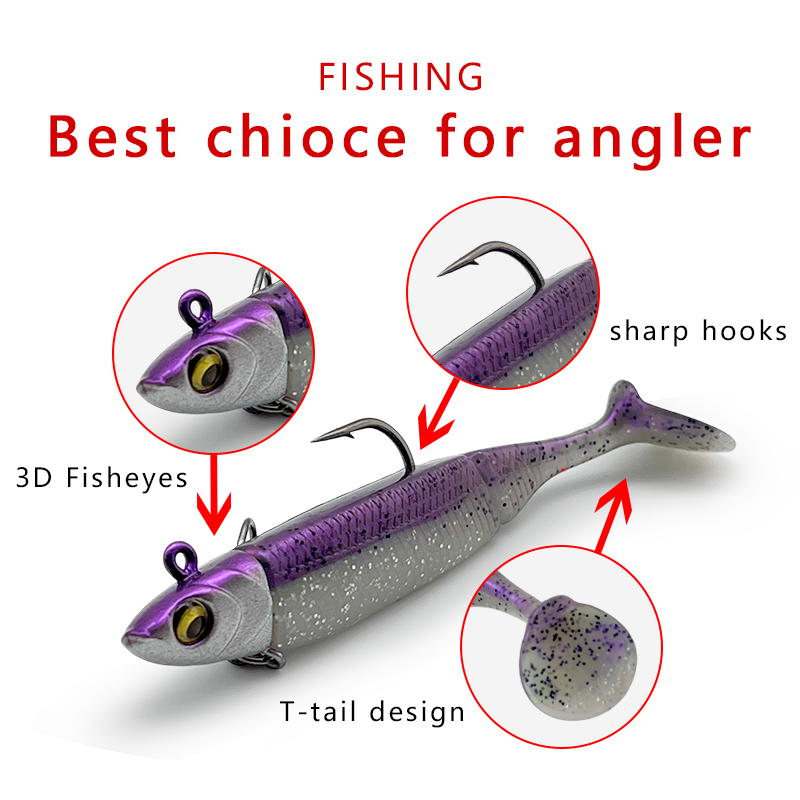 6Pcs Lead-Coated Fishing Lures - đánh giá và giá Fishing Hook Treble