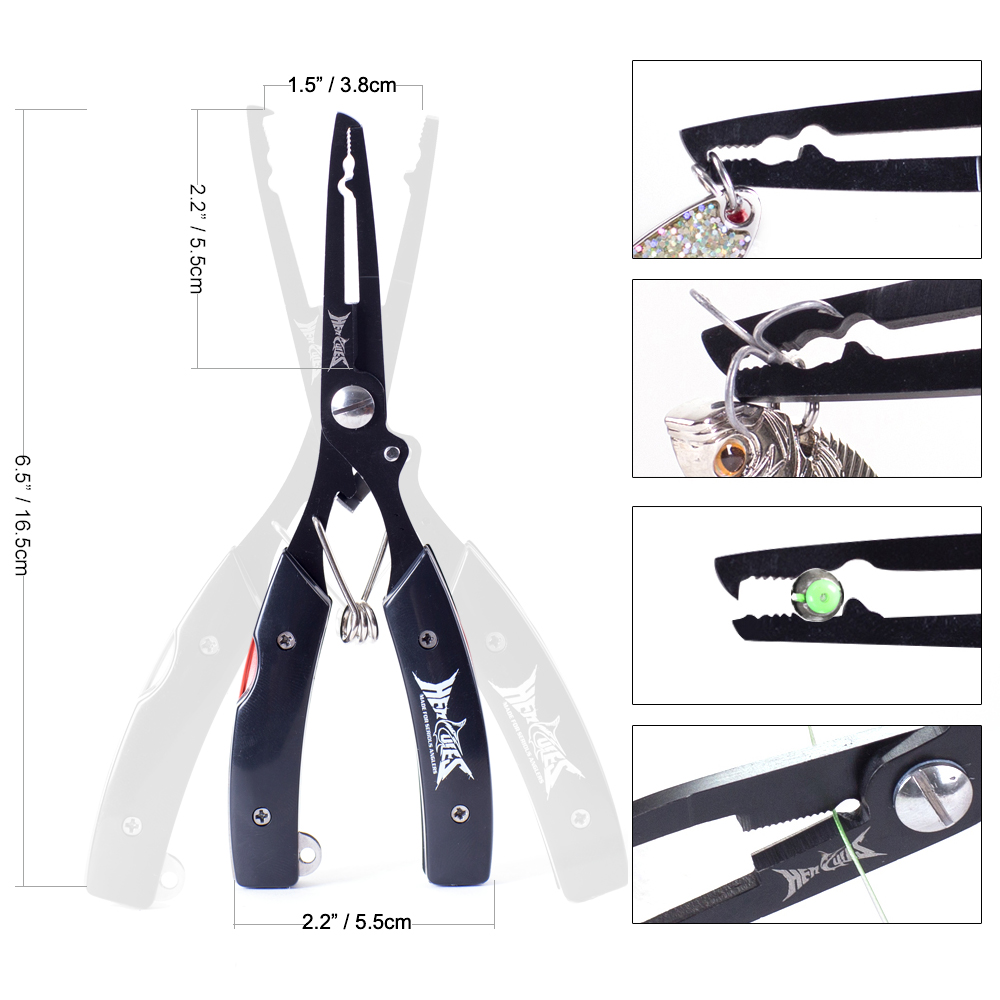 HERCULES Fishing Pliers with S - đánh giá và giá Fishing Hook Sharpener